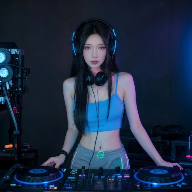 DJ轻吟吟的直播间封面