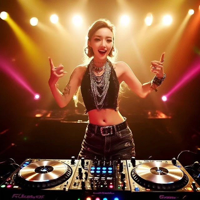 DJ轻吟吟的直播间封面